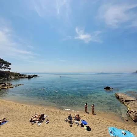 Playa Canadell Mar P Primera Linea De Mar Con Terraza Calella De Palafrugell Exterior foto